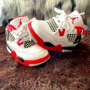 Jordan Retro 4 Toddler shoes size 6c